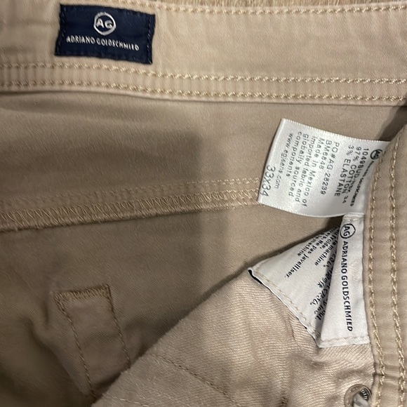 AG Jeans The Protege Straight Leg - tan - Picture 7 of 9